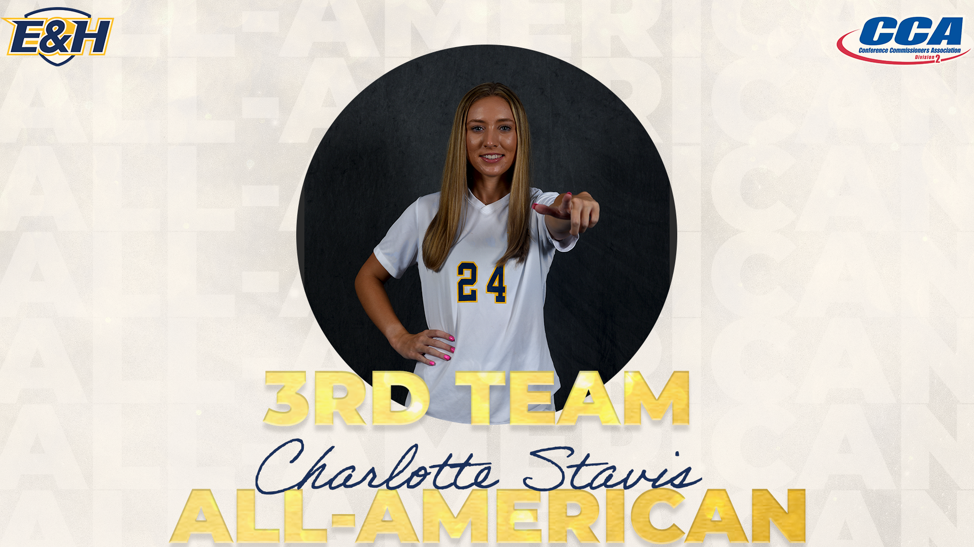 Charlotte Stavis Selected To D2CCA All-American Third Team